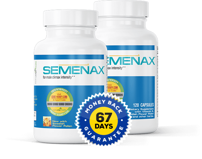 semenax 67 days money back guarantee